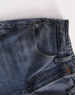 復古休閑牛仔長褲