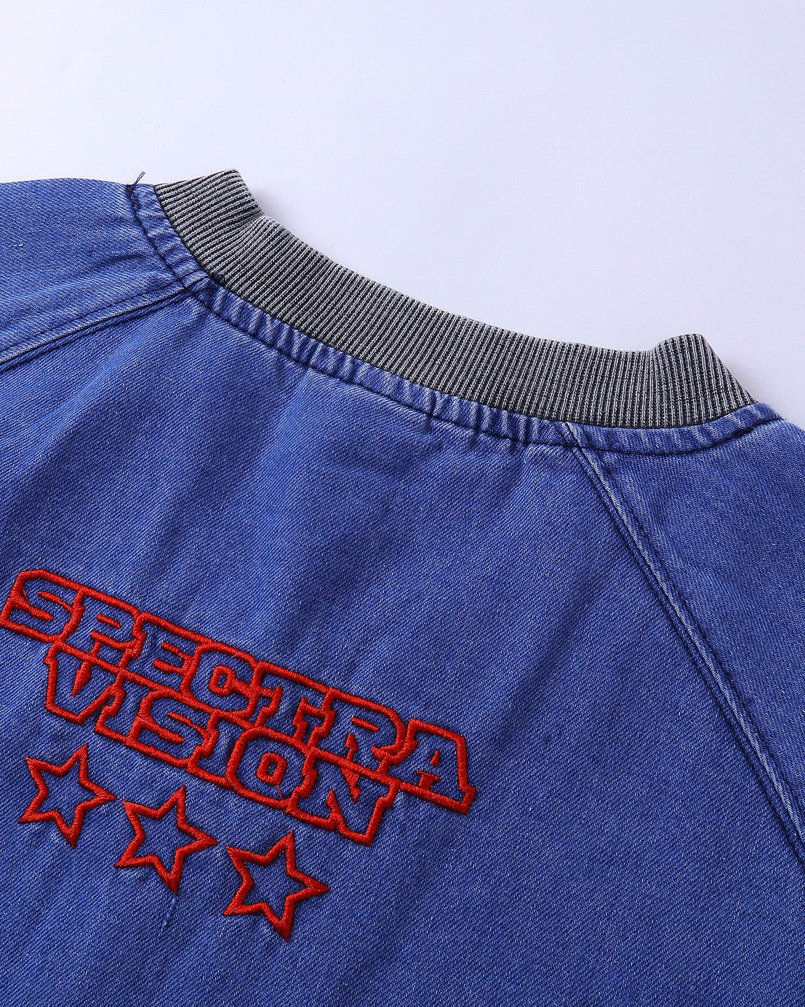 빈티지 워시드 자수 반팔