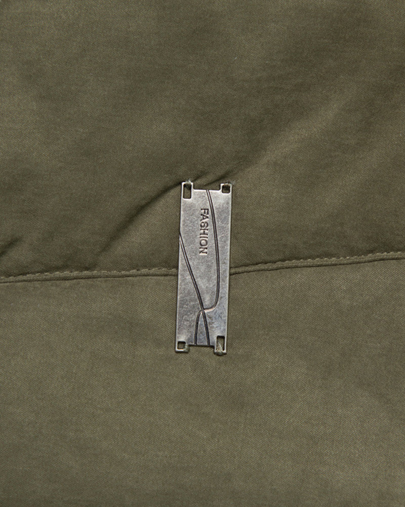 Stand collar couple jacket