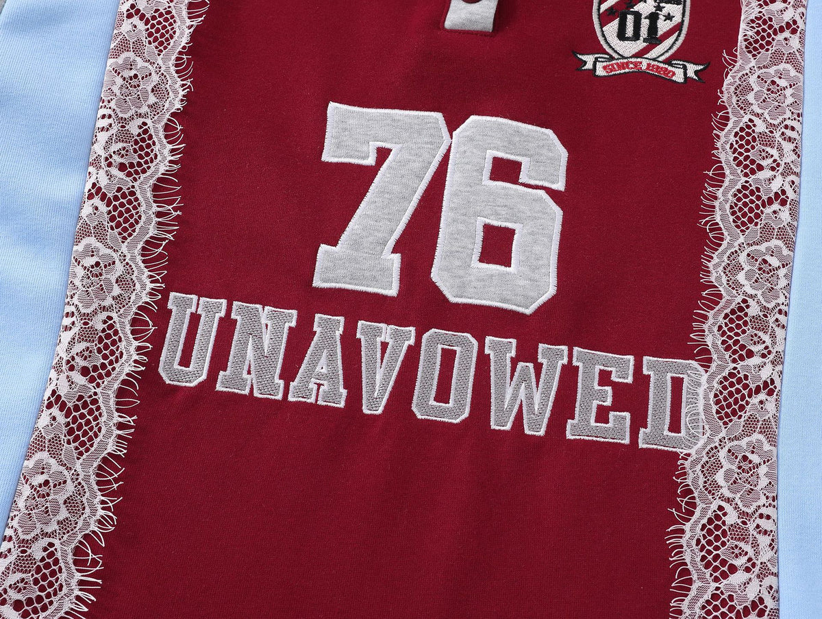 復古刺綉翻領長袖