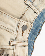 復古寬鬆牛仔長褲