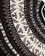 復古提花針織衫