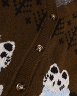 復古趣味小貓咪毛衣