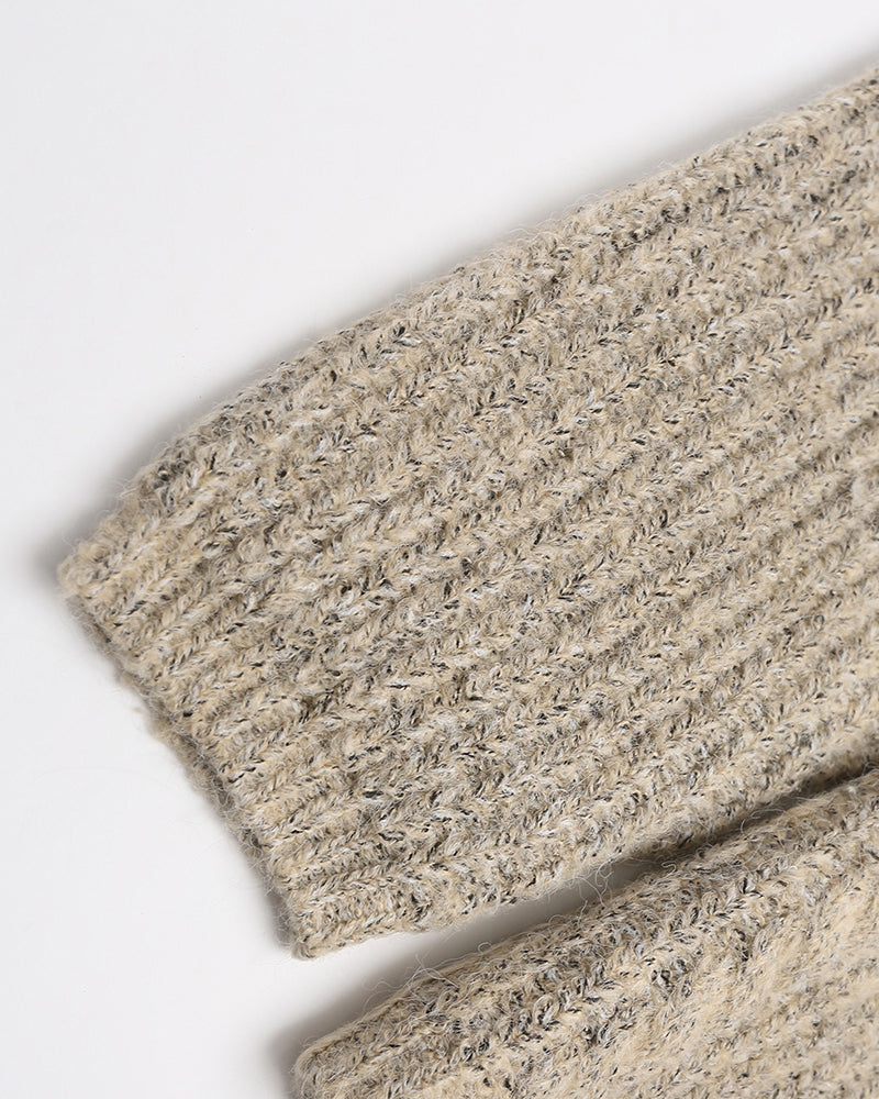 Vintage Denim Button Sweater