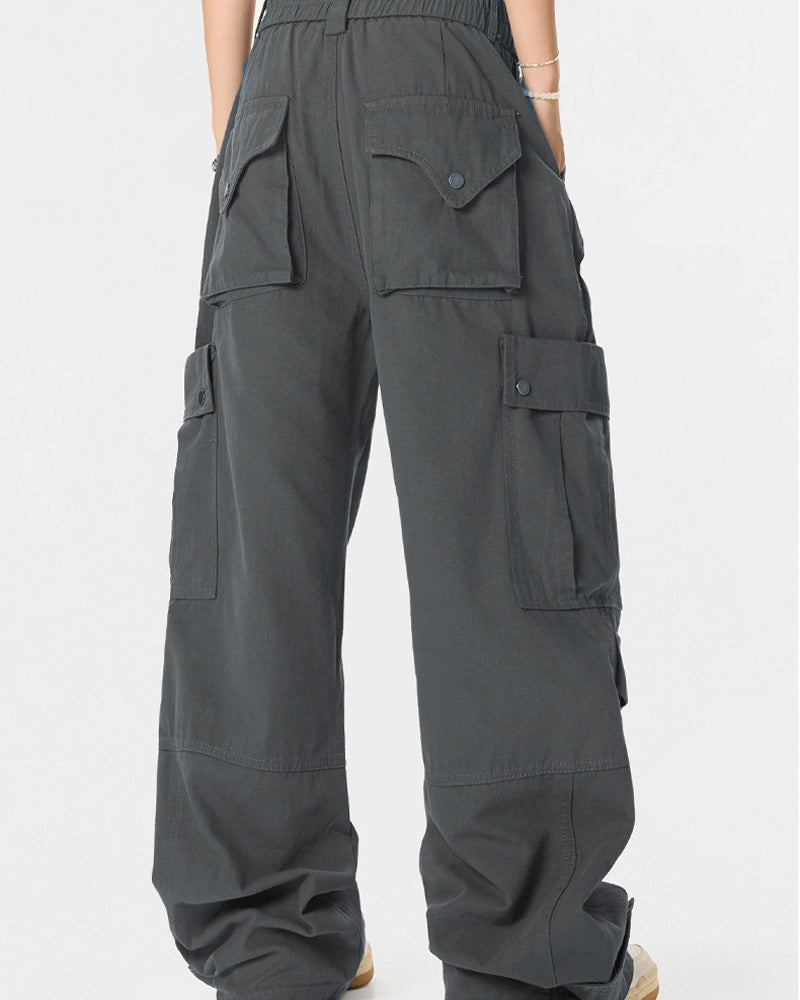 Vintage casual cargo trousers
