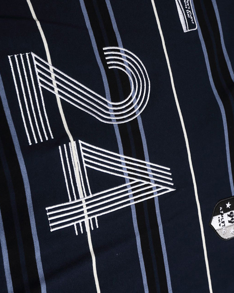 Striped versatile sweatshirt