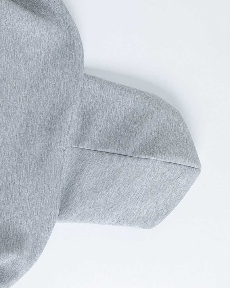 애플 레터 프린트 후드티