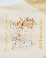 Retro contrast short sleeves