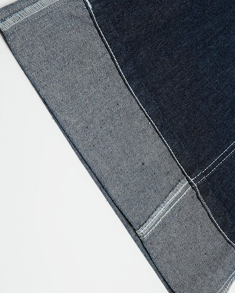 休閑復古牛仔五分短褲