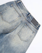 Retro casual straight leg jeans