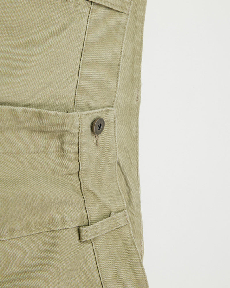 Vintage denim patchwork trousers