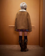 Retro embroidered cotton jacket