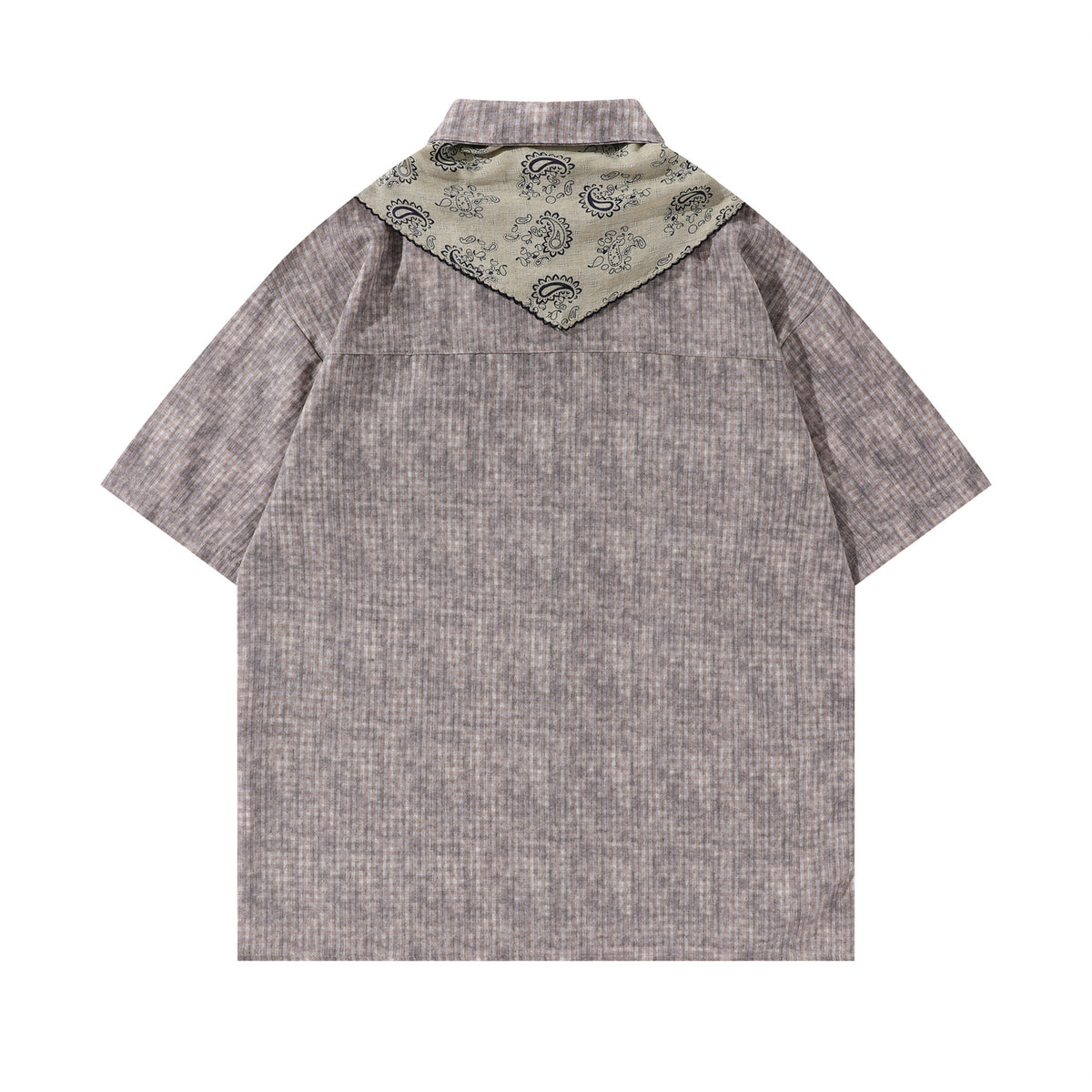 Vintage Plaid Short Sleeve Shirt