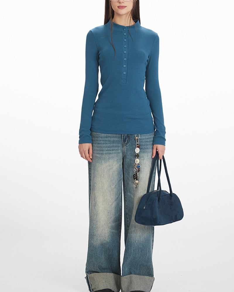 몸에 꼭 맞는 긴팔 (여성용)