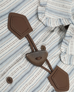 vintage striped short sleeve shirt