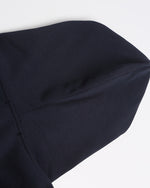 Heart embroidered hooded sweatshirt