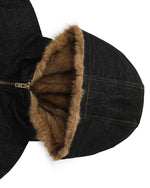 Retro hooded cotton jacket