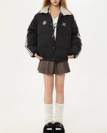 Retro simple cotton jacket