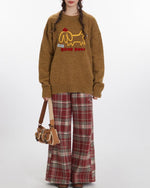 puppy knitted sweater