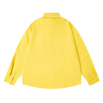 자수 긴팔 셔츠