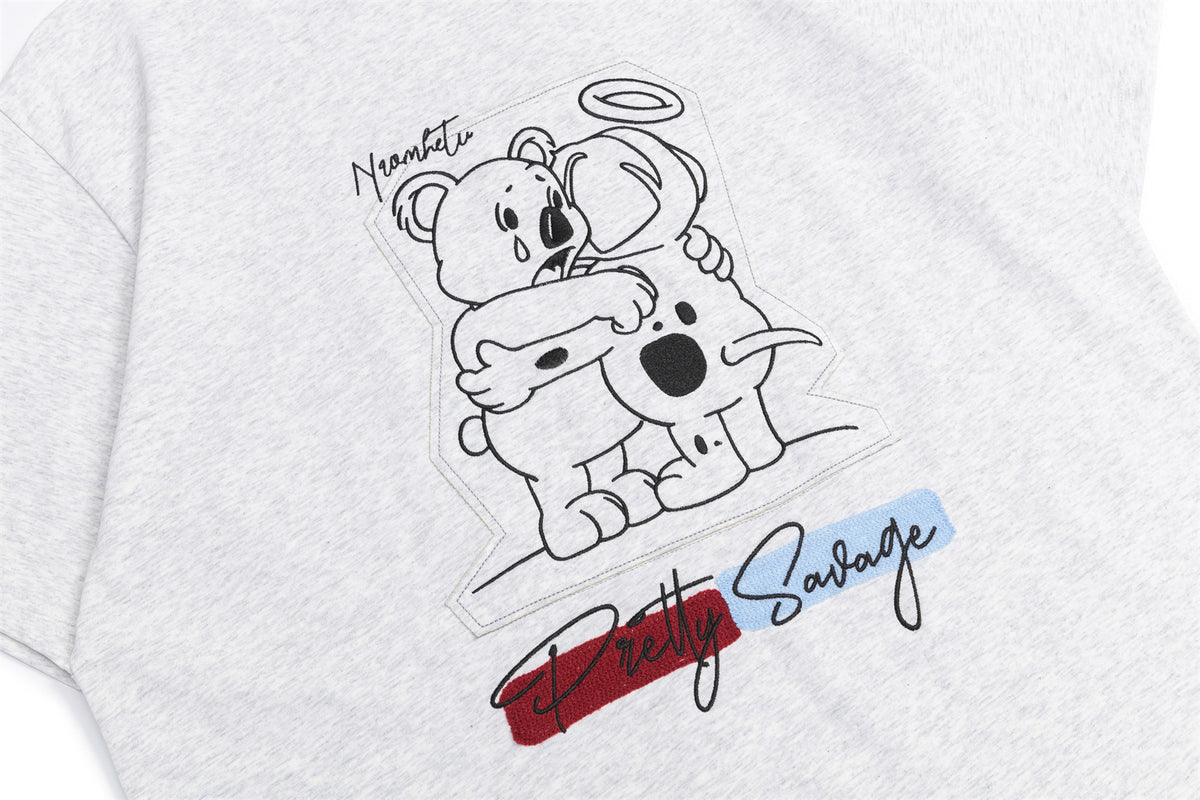 레트로 베어 반팔