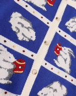 復古趣味小兔子毛衣