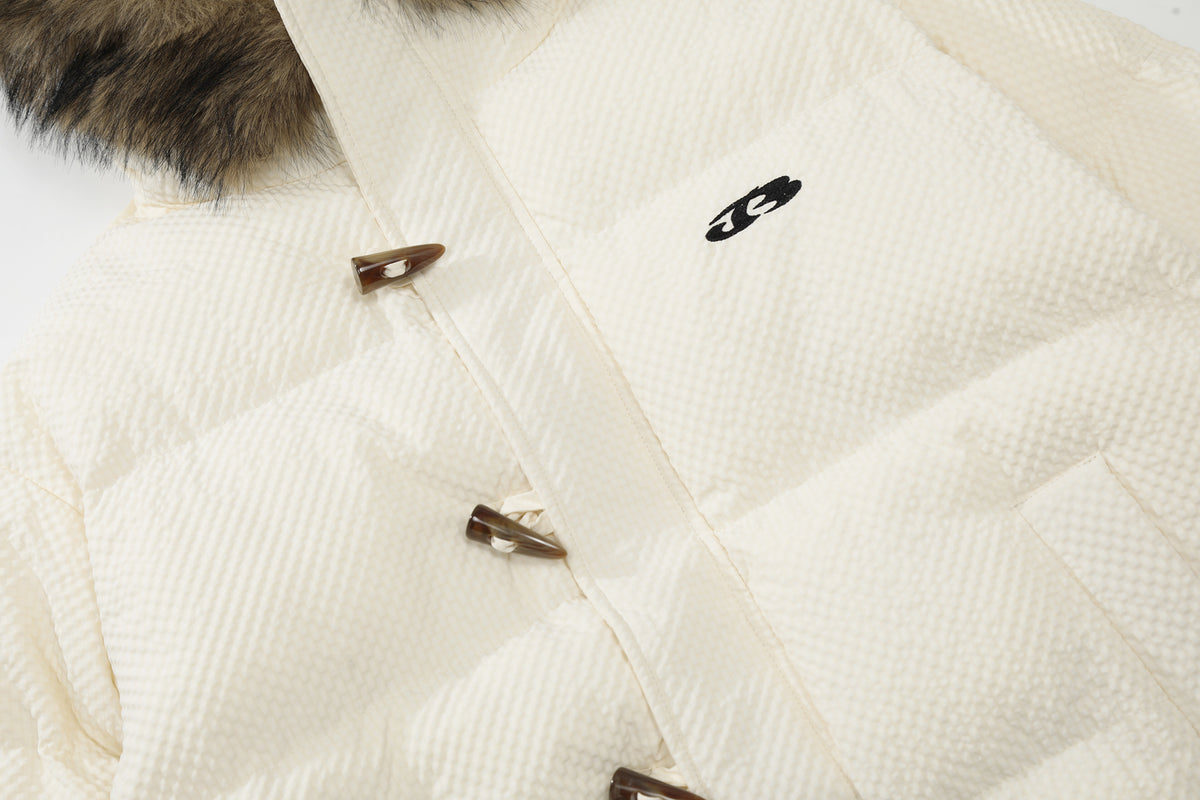 Retro simple cotton jacket