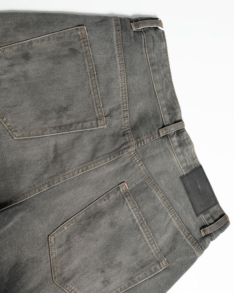 復古做舊寬鬆七分短褲