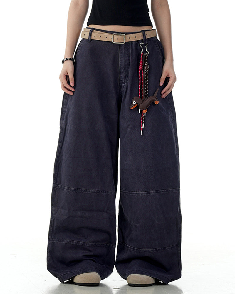 Loose Straight Overalls