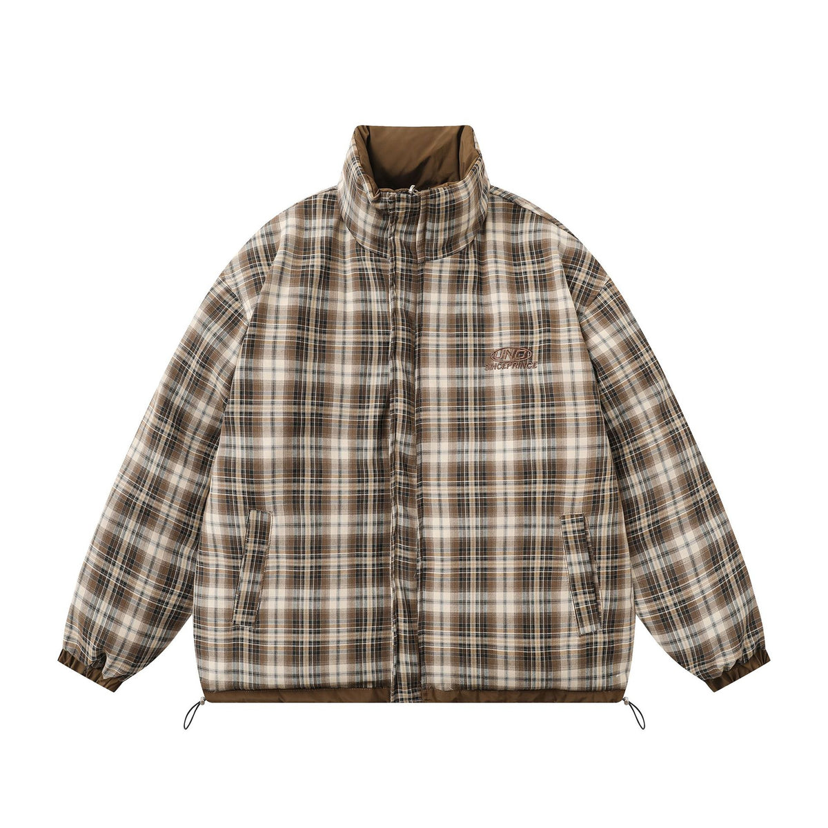 Retro reversible cotton jacket