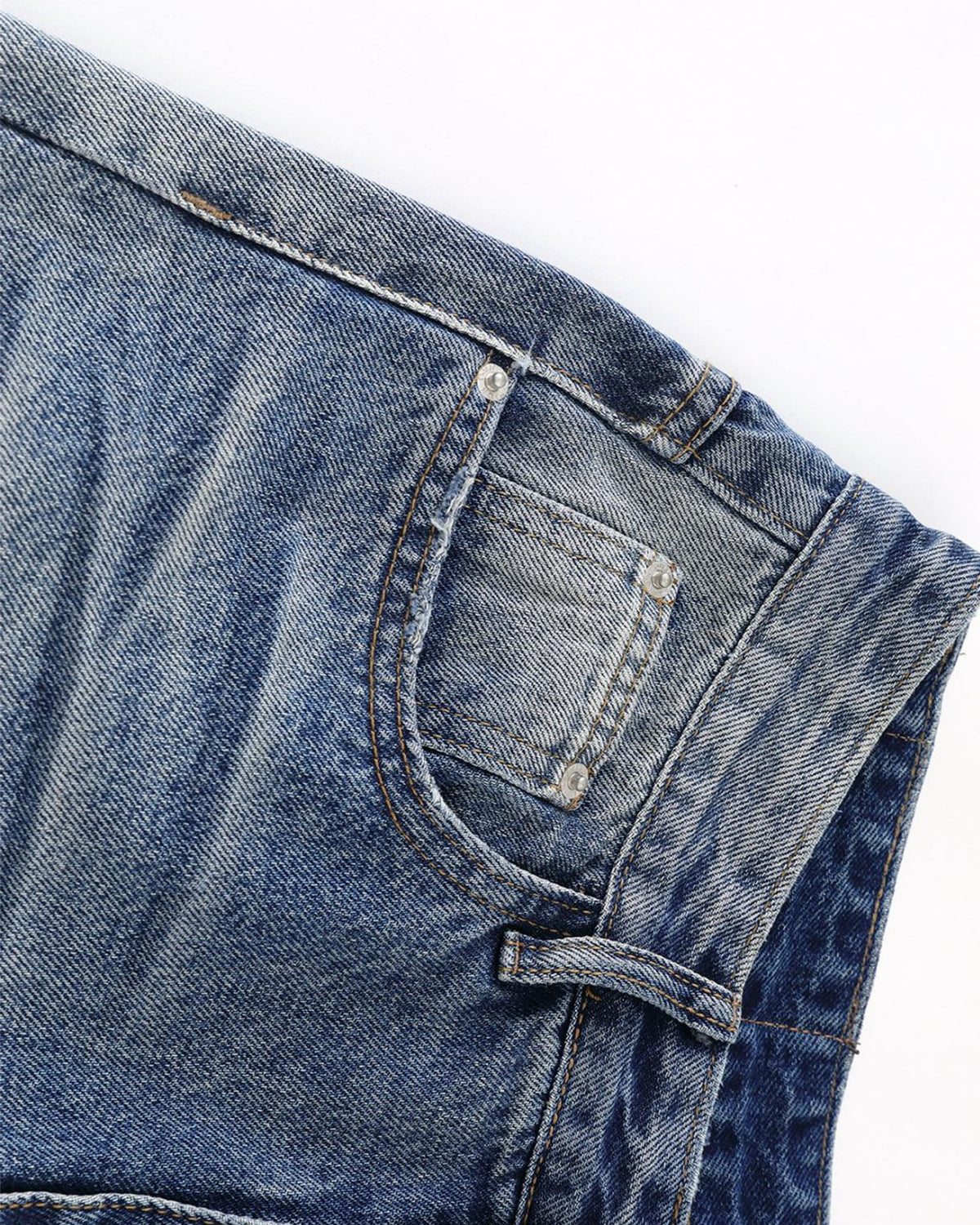 做舊百搭牛仔褲