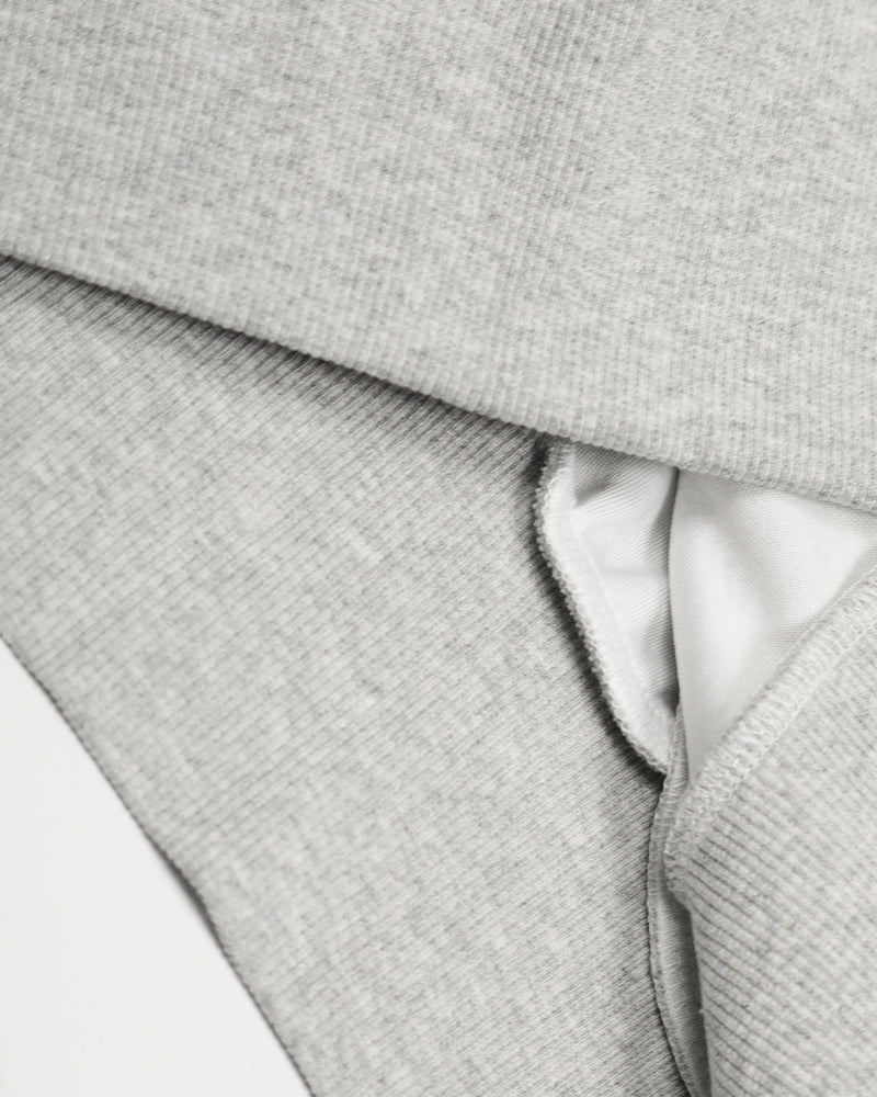 Retro hooded sweatshirt jacket