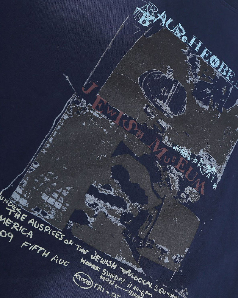 워시드 디스트레스드 반팔