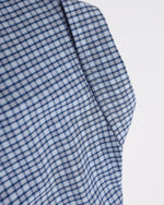 Patchwork scarf fake two-piece long-sleeved shirt