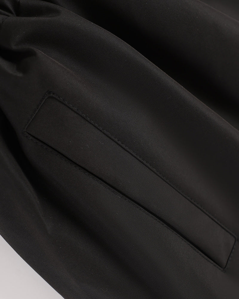 Zebra-print cotton coat