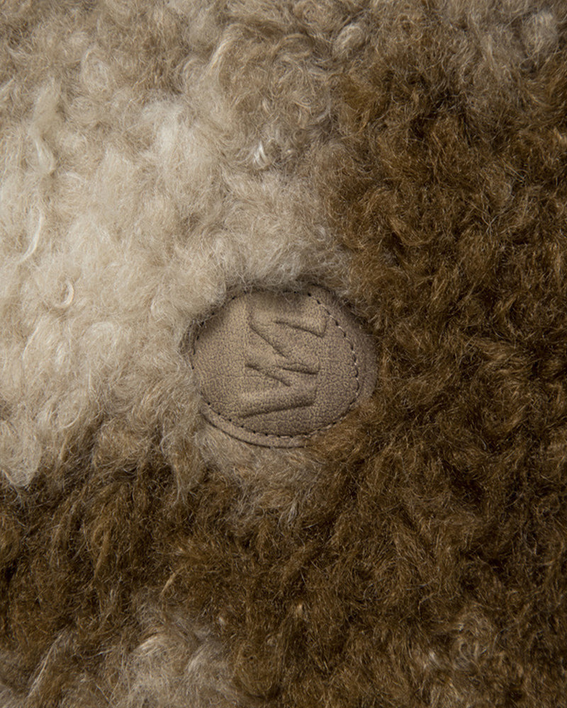 Thickened lambskin cotton-padded coat (women's style)