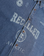 Vintage washed short sleeve shirt