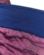 Unique color-blocked cotton-padded jacket