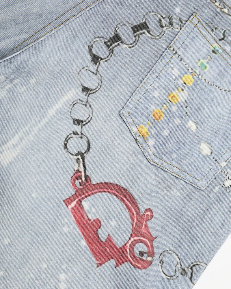 Vintage Colored Chain Shorts