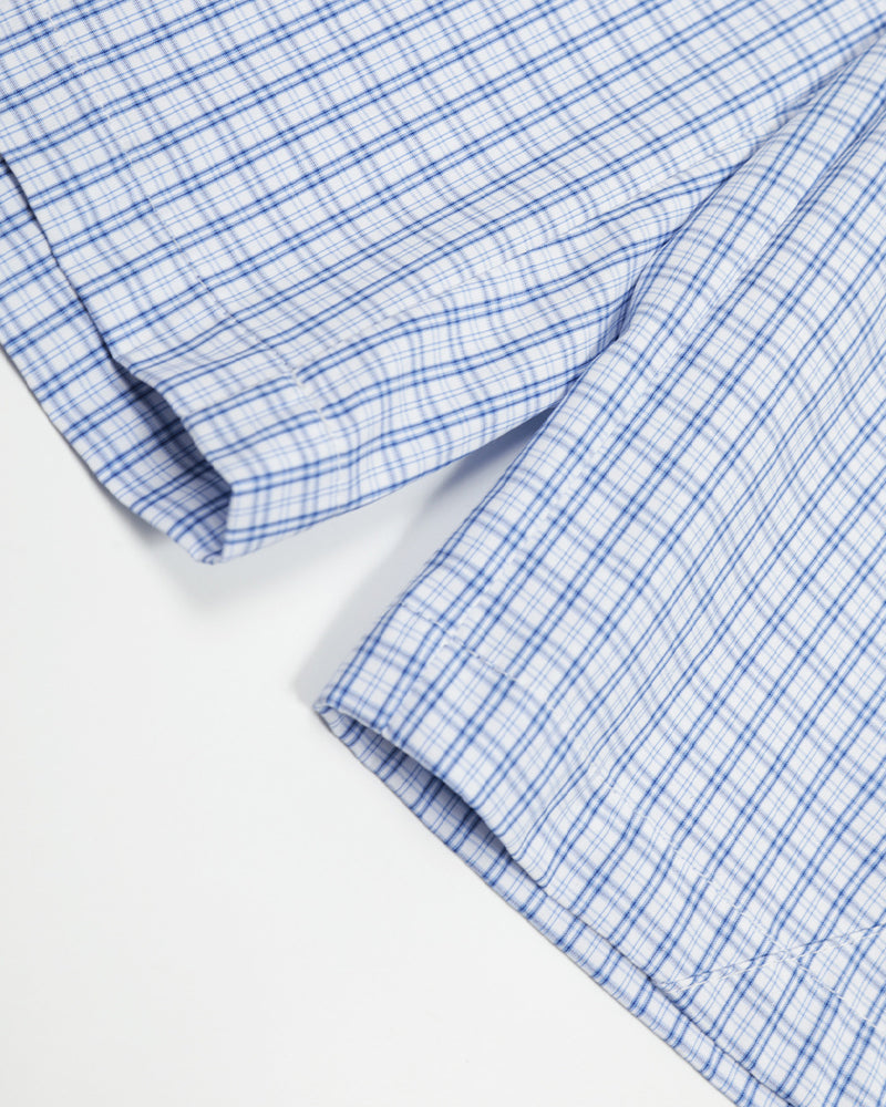 Simple plaid casual shorts