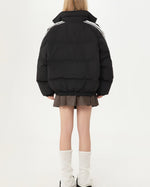 Retro simple cotton jacket