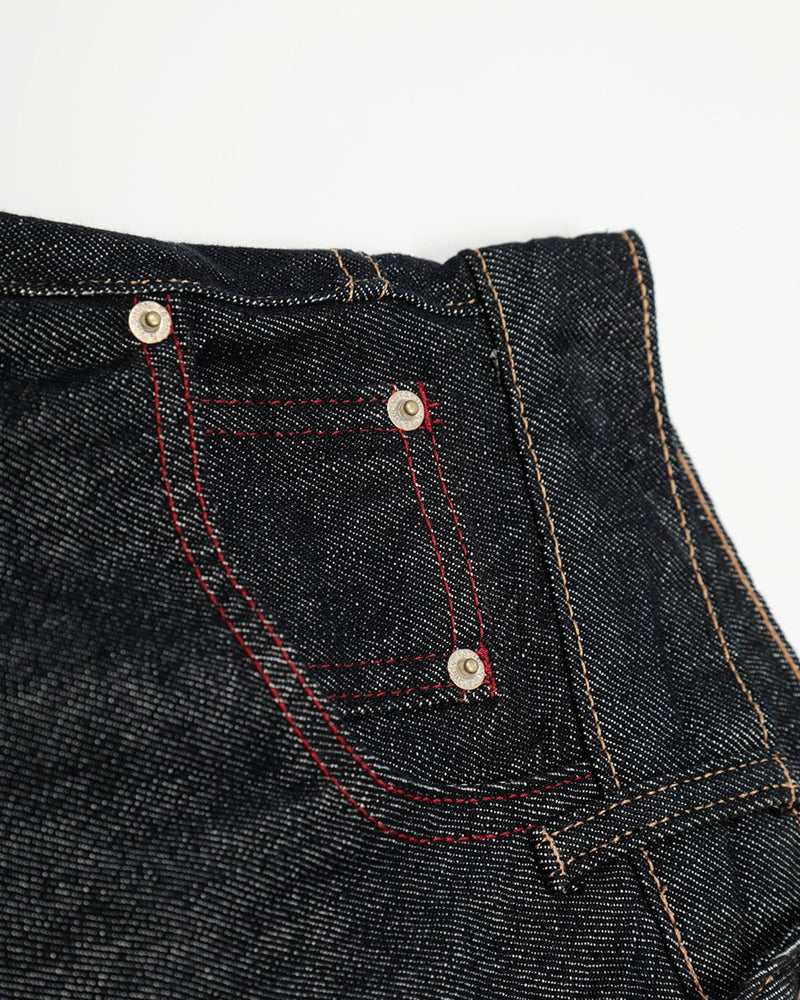 Simple denim trousers