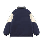 Retro embroidered patchwork jacket