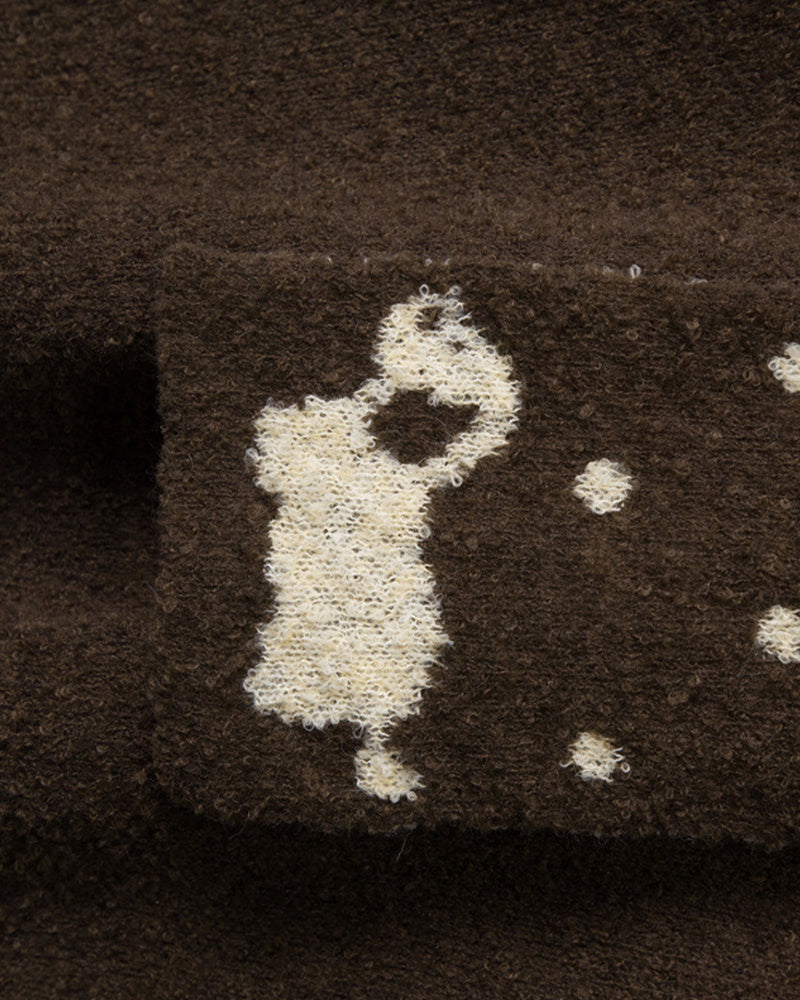 Loose and sweet knitwear