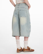 Vintage cropped jeans