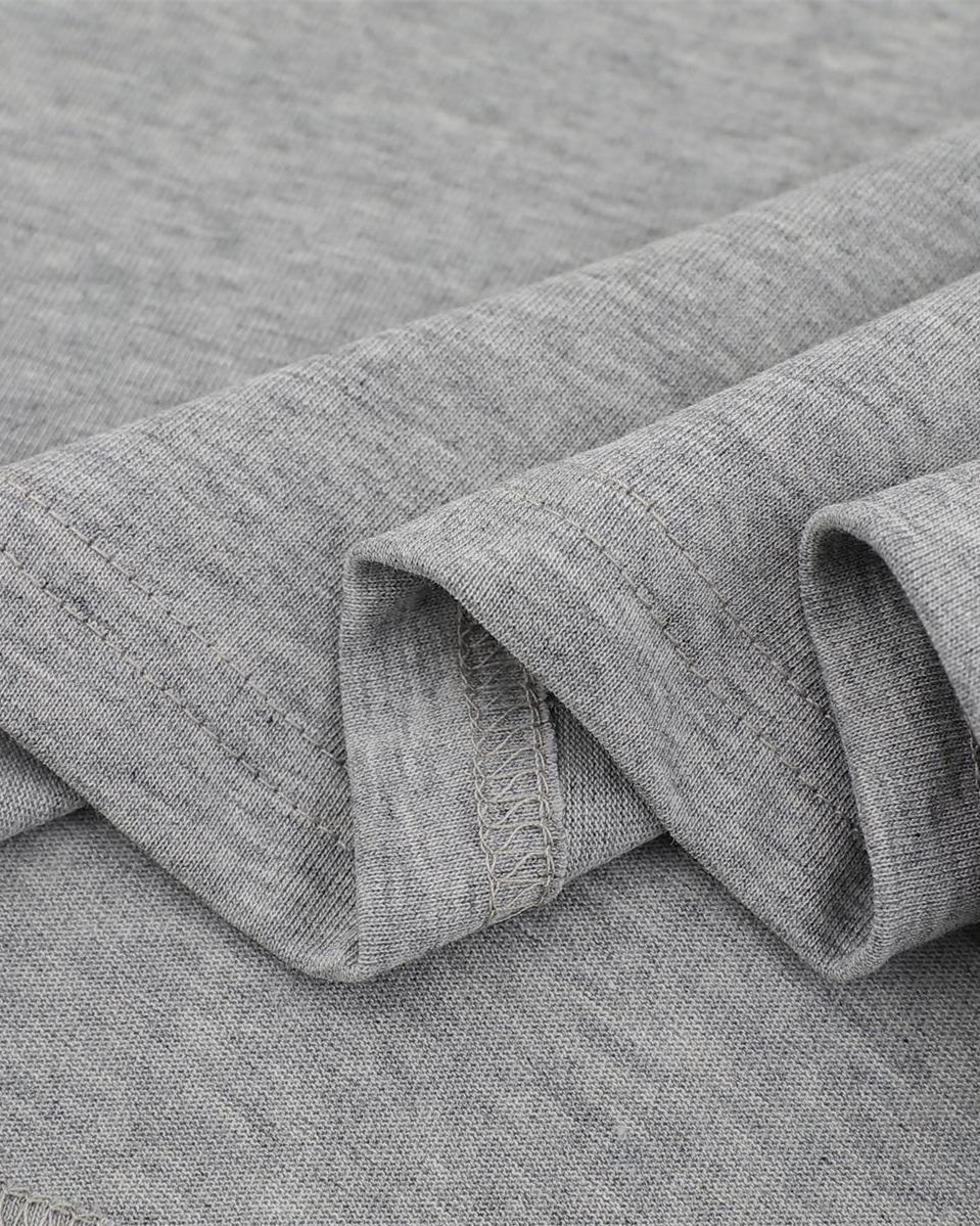 대비색 크루넥 반팔