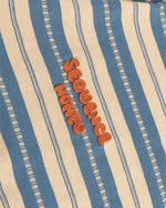 레트로 만화 줄무늬 반팔