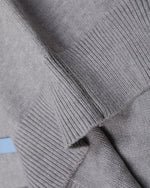 Fake two-piece striped sweater