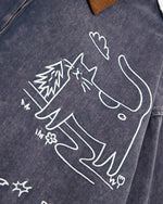 做舊趣味休閑夾克