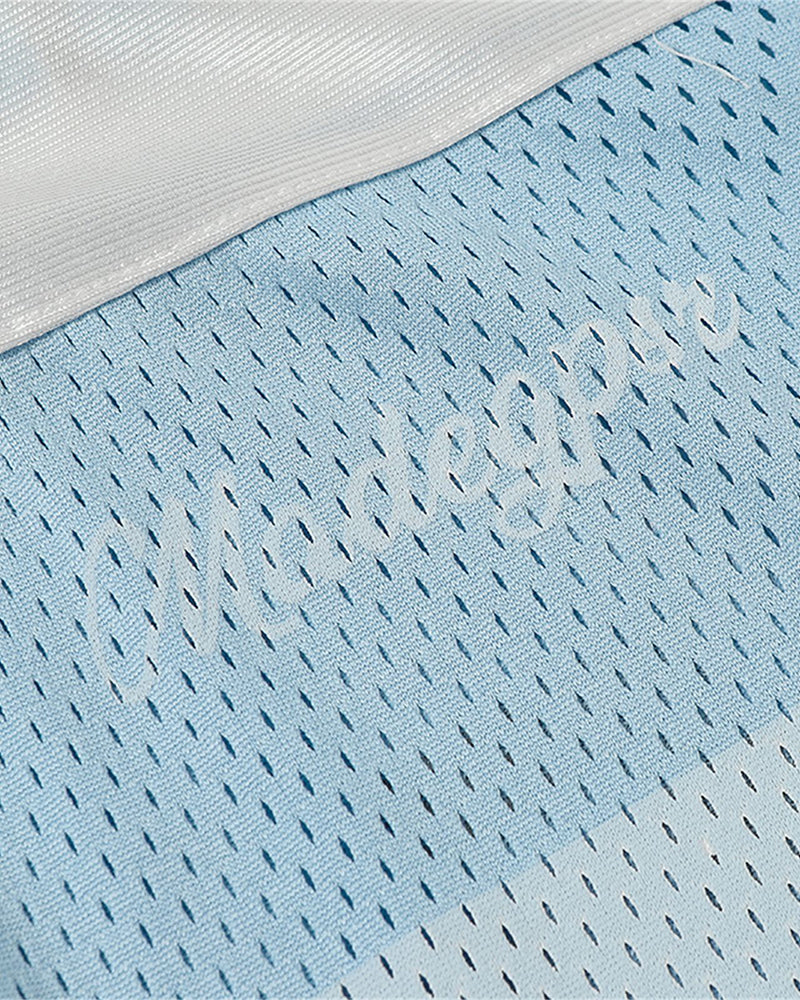 레트로 스티치 스포츠 반소매